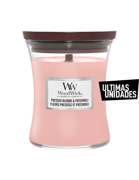 WOODWICK BOTE MEDIANO PRESSED BLOOMS & PATCHOULI