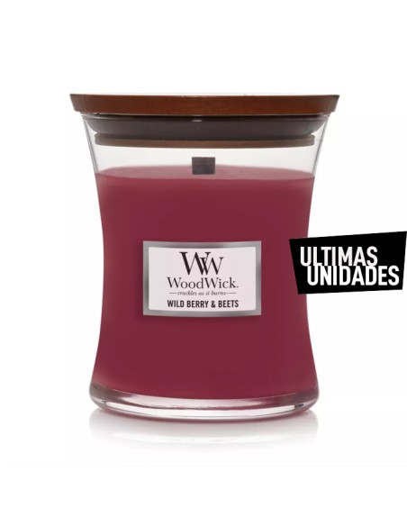 WOODWICK BOTE MEDIANO WILD BERRY & BEETS