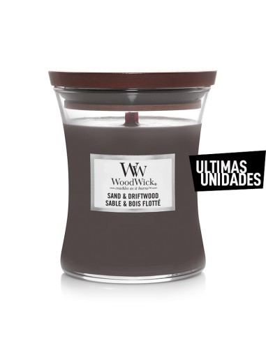 WOODWICK BOTE MEDIANO SAND & DRIFTWOOD