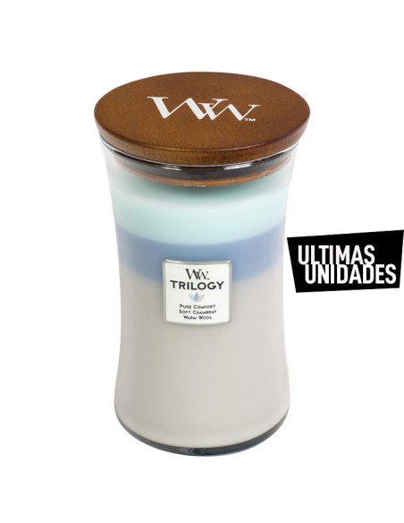 WOODWICK TRILOGY GRANDE WOVEN COMFORTS