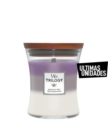 WOODWICK TRILOGY MEDIANA AMETHYST SKY
