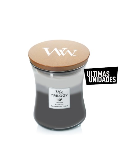 WOODWICK TRILOGY MEDIANA WARM WOODS