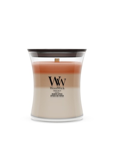 WOODWICK TRILOGY MEDIANO HEARTH SPICE