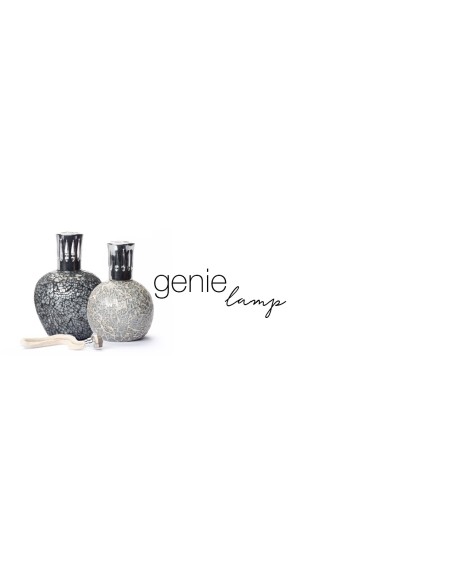 Boles d'olor - Genie Lamp Sphere Mosaic Blanco - Lámpara aromática